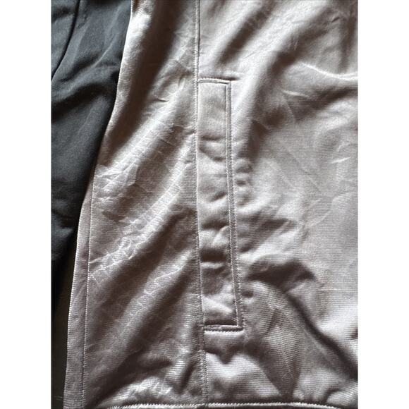 Under Armour Mens Jacket Size XL Windbreaker Full Zip Loose Yellow Gold Black - Picture 4 of 10